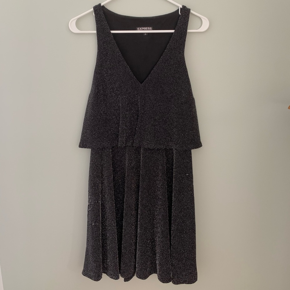Sparkly Black Party Dress